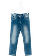 Miss Blumarine - Slim-fit Jeans - Kids - Cotton/elastodiene/polyester - 2 Yrs, Blue