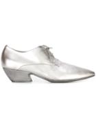 Marsèll Metallic (grey) Lace-up Shoes, Women's, Size: 38, Leather
