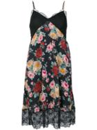 Twin-set - Floral Print Flared Dress - Women - Polyamide/polyester/viscose - 44, Polyamide/polyester/viscose
