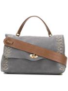 Zanellato Studded Postina Bag - Grey