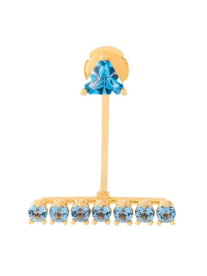 'vein' Earring, Women's, Metallic, Delfina Delettrez