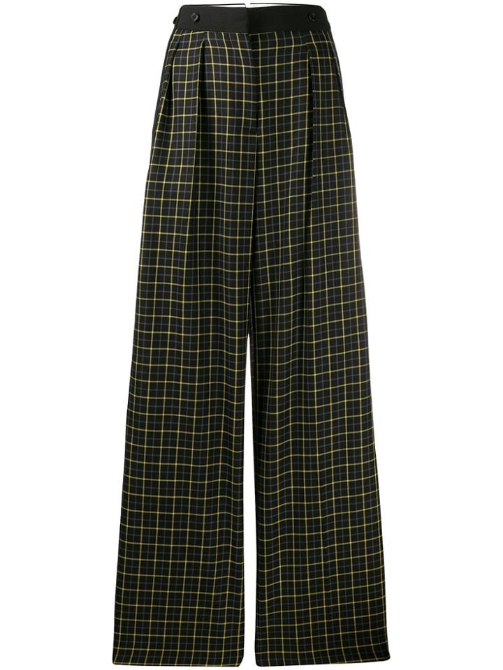Paul Smith Checked Lemo Trousers - Black