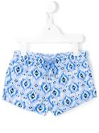 Sunuva - 'ikat' Swimshorts - Kids - Polyester - 5 Yrs, Blue