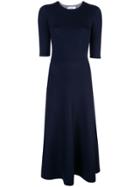 Gabriela Hearst Flared Dress - Blue