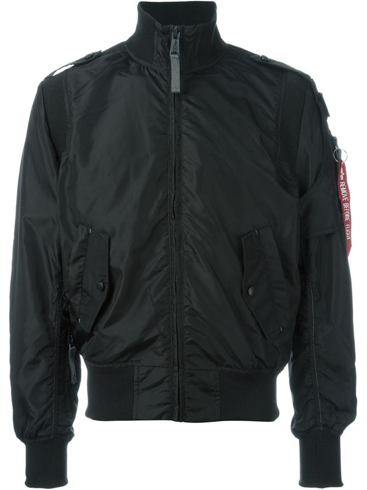 Alpha Industries High Collar Bomber Jacket