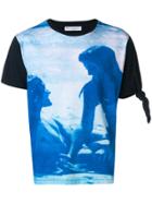 Jw Anderson Californian Lovers Print T-shirt - Blue