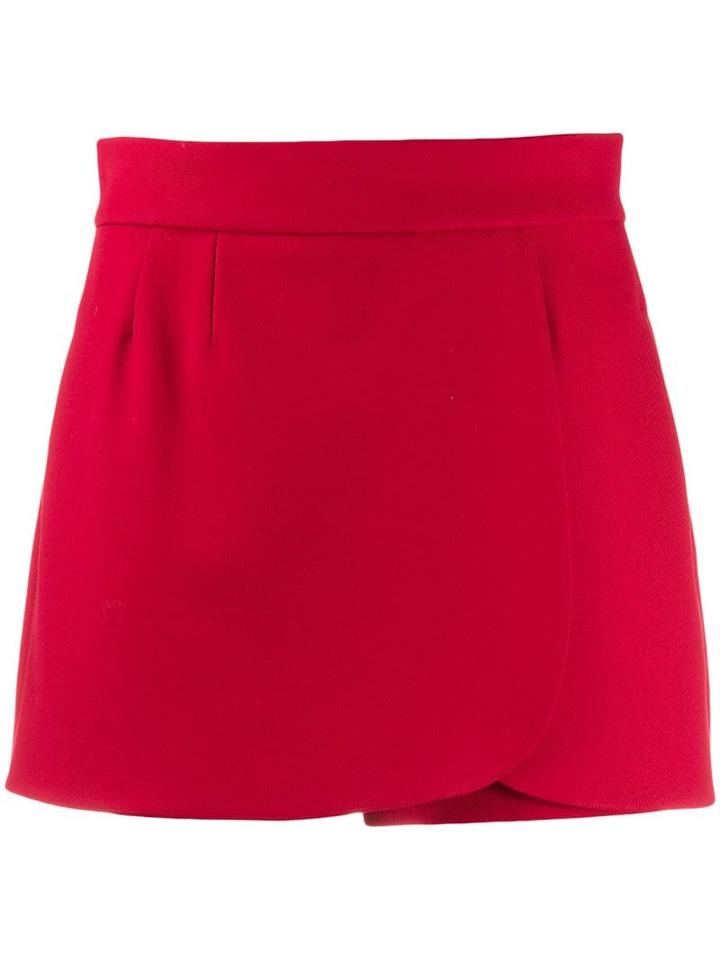 Red Valentino Layered Short Shorts