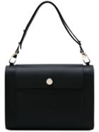 Emporio Armani - Top Handle Bag - Women - Leather - One Size, Black, Leather