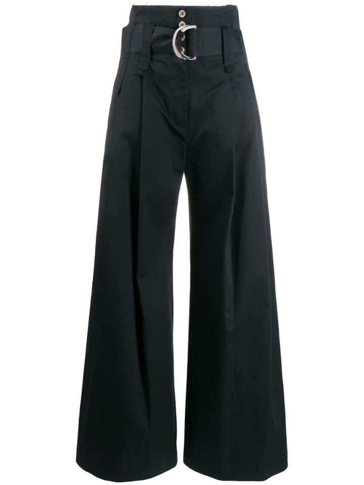 Eudon Choi Jacqueline Wide-leg Trousers - Black