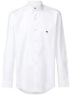 Etro Tonal Embroidered Pattern Shirt - White