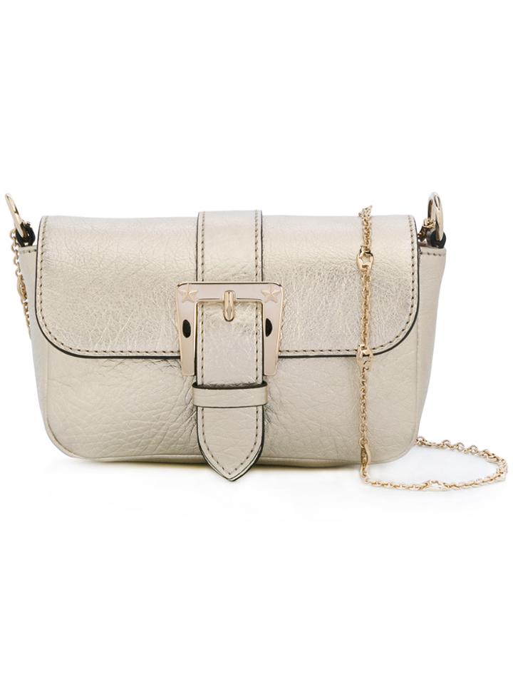 Red Valentino Chain Metallic Shoulder Bag