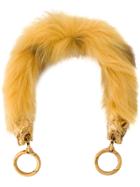 Prada Shearling Bag Strap - Yellow & Orange