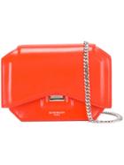 Givenchy Mini 'bow-cut' Crossbody Bag, Women's, Red, Calf Leather