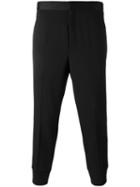 Neil Barrett - Cropped Trousers - Men - Polyester/viscose/virgin Wool - 48, Black, Polyester/viscose/virgin Wool