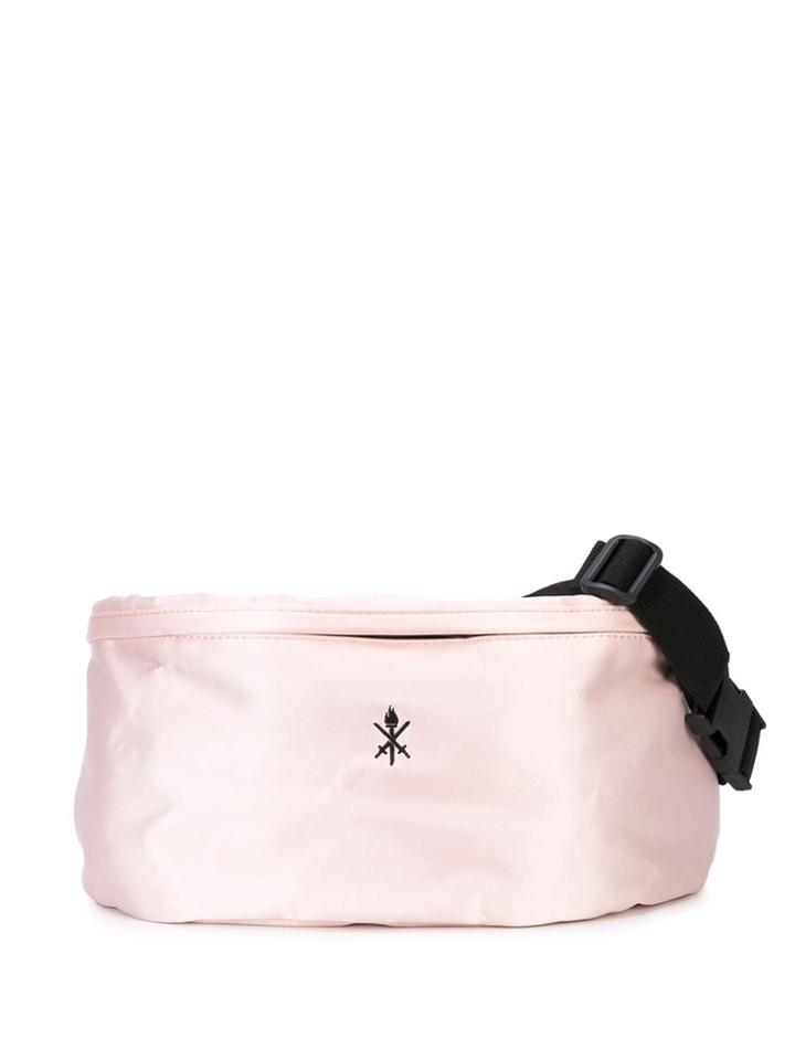 Opening Ceremony Satin Classic Belt Bag - Pink