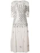 Temperley London Starlet Cocktail Dress - Neutrals