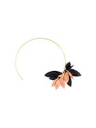 Marni Flower Open Necklace, Women's, Metallic