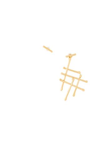 Noritamy 'assymetric Joint' Earrings, Women's, Metallic
