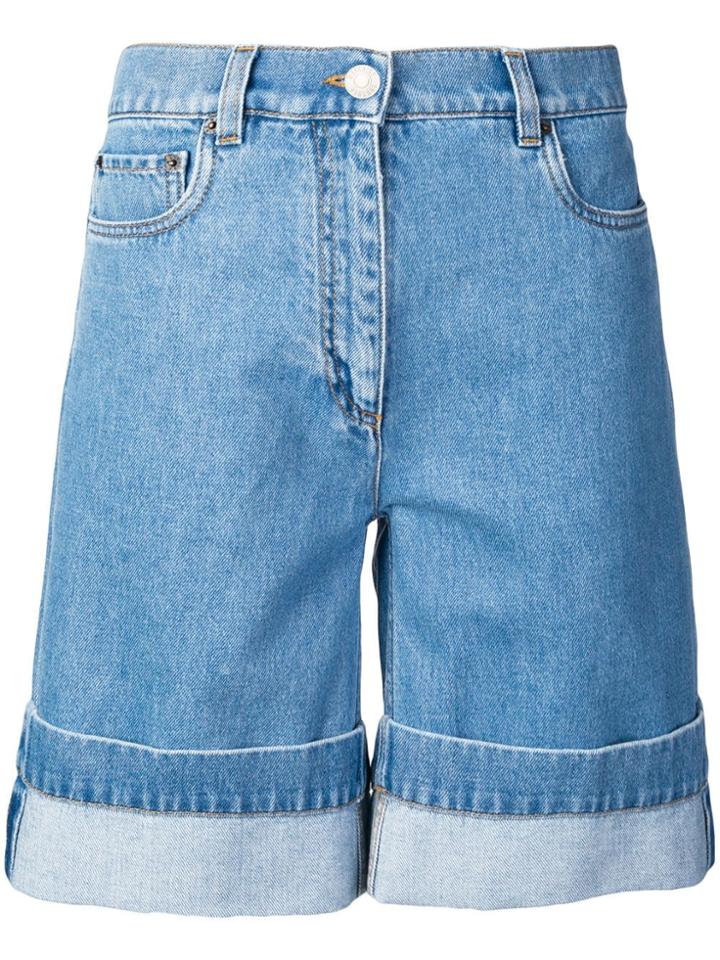 Moschino Folded Shorts - Blue