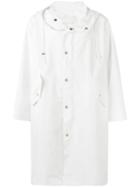 Mackintosh White Oversized Military Parka Gm-137b