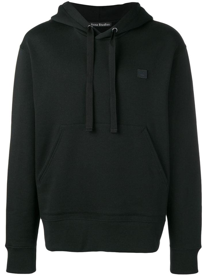 Acne Studios Ferris Face Hoodie - Black