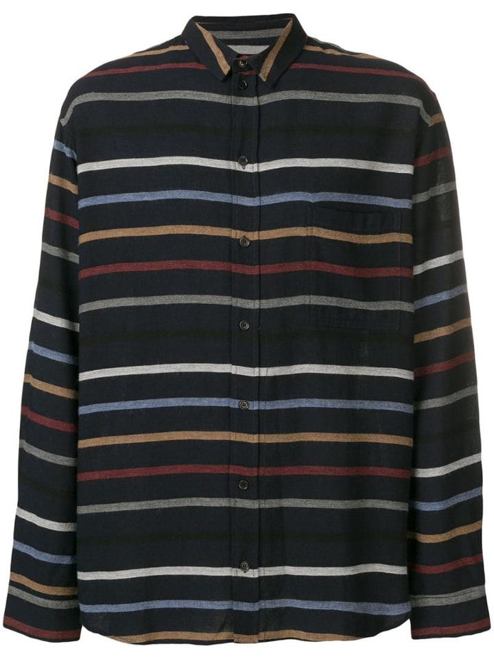 Henrik Vibskov Inner Stripe Shirt - Blue