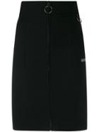 Off-white High-waist Pencil Skirt - Black