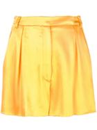 Carolina Herrera High Waisted Shorts - Yellow