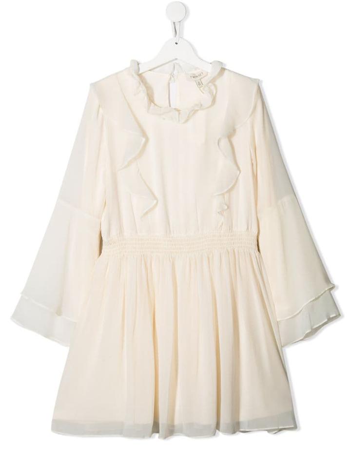 Twin-set Teen Multi-layered Dress - Neutrals