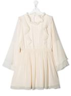 Twin-set Teen Multi-layered Dress - Neutrals