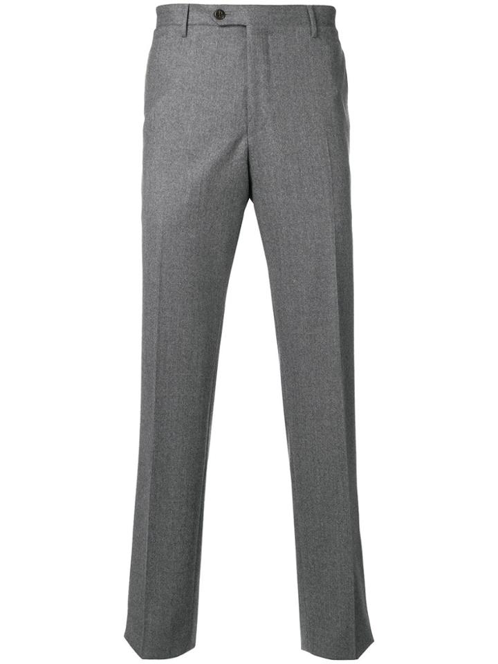 Corneliani Classic Tailored Trousers - Grey