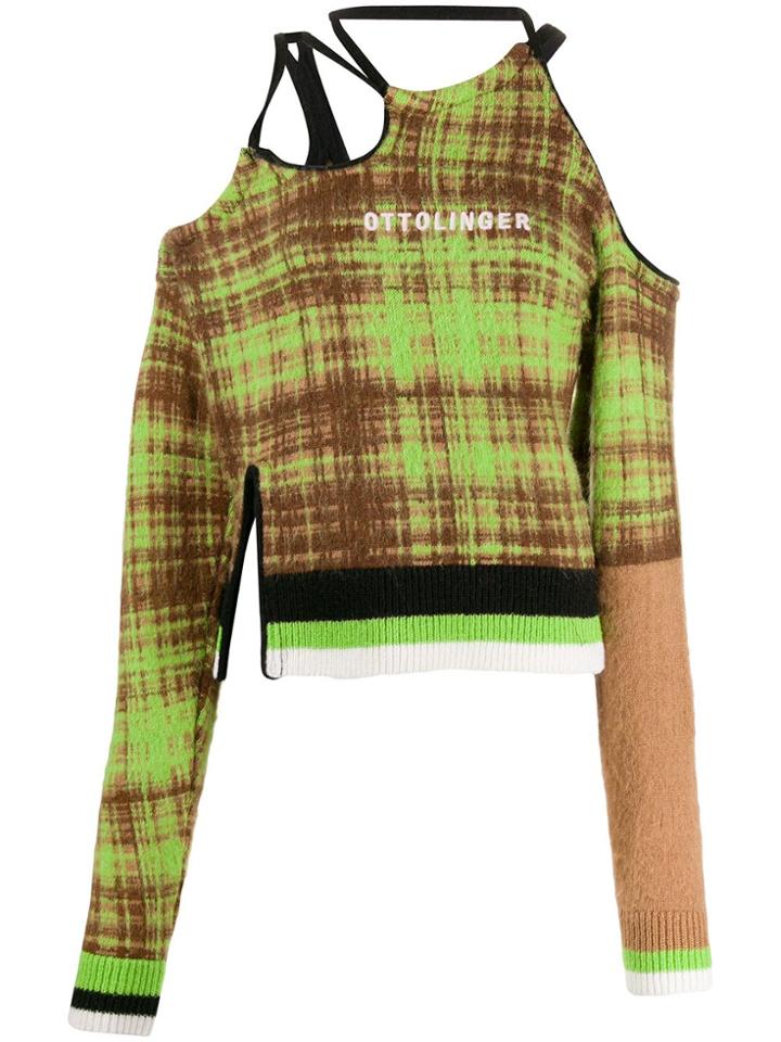 Ottolinger Ottolinger Aw19kn02 Green Check
