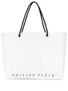 Philipp Plein Statement Tote Bag - White