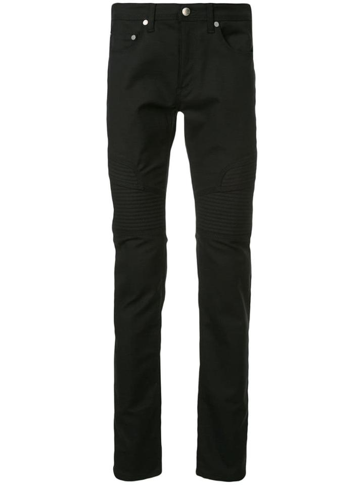 Neil Barrett Slim-fit Biker Jeans - Black
