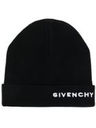 Givenchy Embroidered Beanie - Black