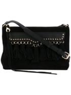 Rebecca Minkoff - Mini Tassel Crossbody Bag - Women - Calf Leather - One Size, Black, Calf Leather