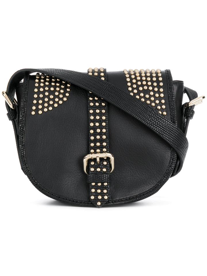 Red Valentino Crossbody Saddle Bag - Black