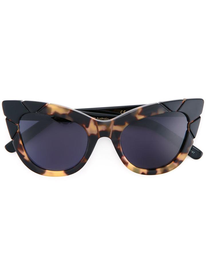 Pared Eyewear Puss & Boots Sunglasses, Women's, Brown, Plastic