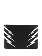 Neil Barrett Large Pouch Bag - Black