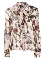 Ermanno Ermanno Floral Print Shirt - Pink