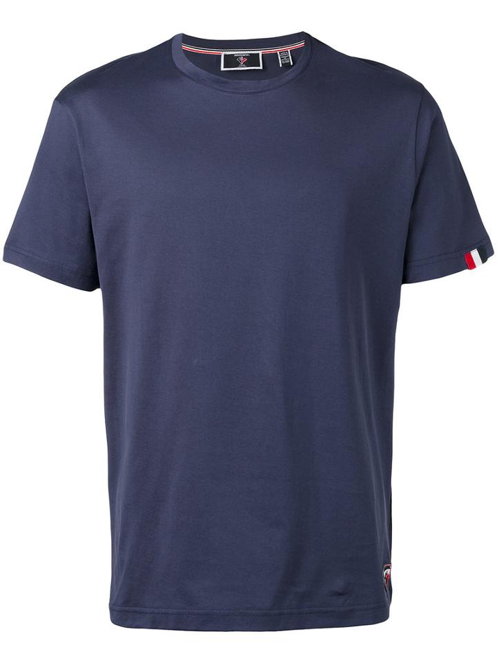 Rossignol - Crew Neck T-shirt - Men - Cotton - 52, Blue, Cotton