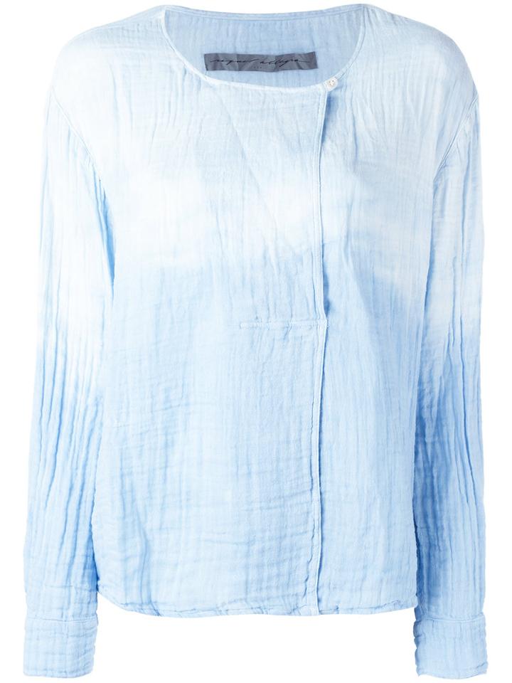 Raquel Allegra Gradient Cardigan, Women's, Size: 2, Blue, Cotton