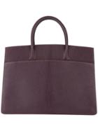 Hermès Vintage White Bass Gm Hand Bag - Pink & Purple