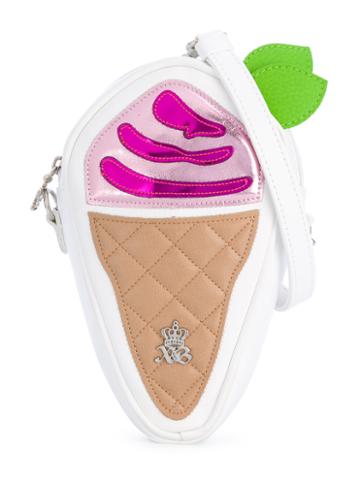 Xavem Kids - Ice Cream Bag - Kids - Leather - One Size, White