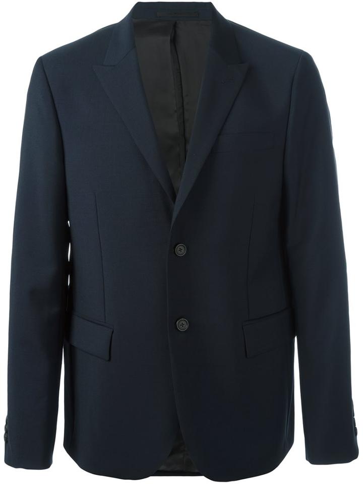 Joseph 'reading-techno' Blazer, Men's, Size: 48, Blue, Viscose/mohair/wool
