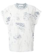 Iro Darell Shortsleeved Sweatshirt, Women's, Size: Medium, Grey, Cotton/polyamide/rayon