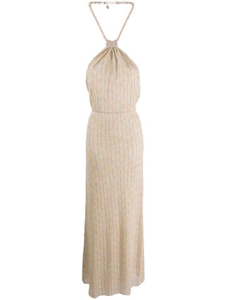 Missoni Halterneck Maxi Dress - Neutrals