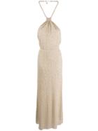 Missoni Halterneck Maxi Dress - Neutrals