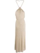 Missoni Halterneck Maxi Dress - Neutrals