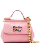 Dolce & Gabbana Mini Sicily Tote - Pink